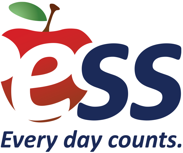 ESS Logo - Every day counts. Education staffing solutions.