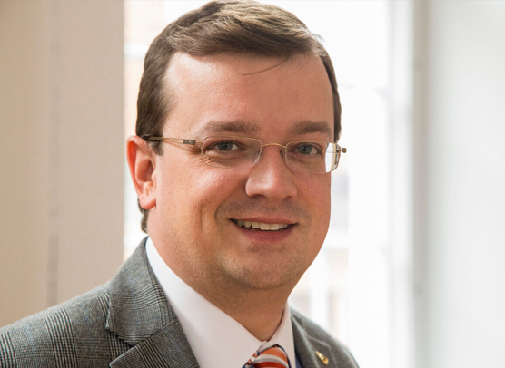 Jonathan Noyalas, historian and author, in a professional portrait.